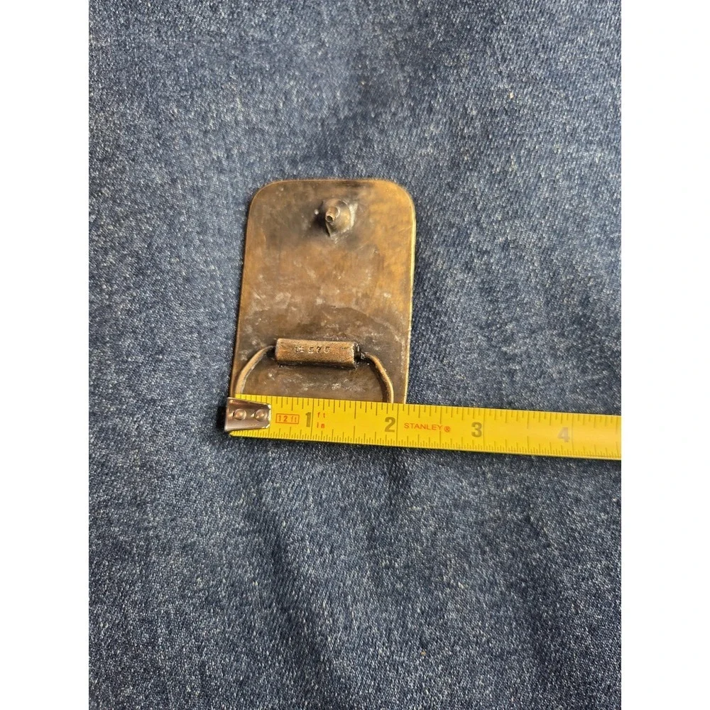 Canon City Colorado State Penitentiary Solid Brass Belt Buckle